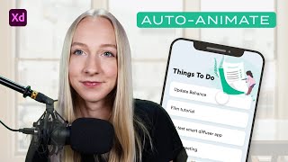 Adobe XD Auto-Animate To-Do List App