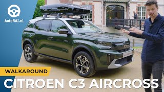 CITROËN C3 AIRCROSS (2024): 7-zitter voor een PRIKKIE! - WALKAROUND - AutoRAI TV