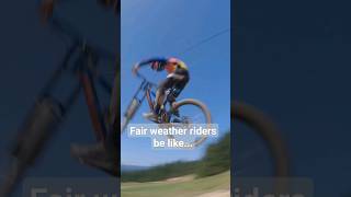 Tag a fair weather rider!