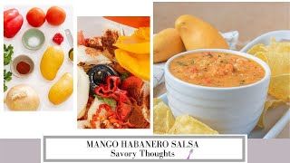 ROASTED MANGO HABANERO SALSA