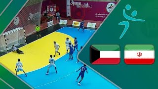 🇮🇷 Iran vs 🇰🇼 Kuwait | Highlights | Asian Men's U21 Handball Championship 2024 | Preliminary Round