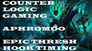 CLG Aphromoo Epic Thresh hook timing - CLG vs LMQ - NA LCS Summer Split 2014