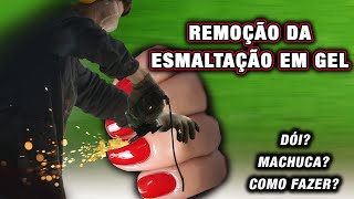 Passo a Passo de COMO REMOVER ESMALTE EM GEL -  Rápido e Fácil