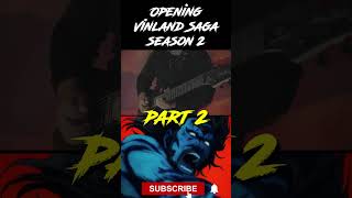 VINLAND SAGA SEASON 2 - Opening Song 2  Paradox by Igyman Desu Guitar Cover #shorts