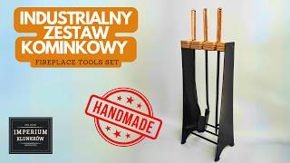 Zrobiłem ZESTAW do KOMINKA DIY! / Making Handmade Industrial Fireplace Tools Set