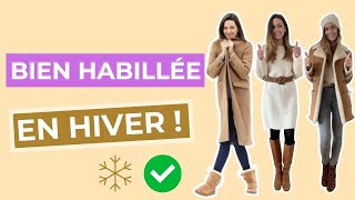 Comment s’habiller quand il fait froid : 10 vêtements indispensables + 4 looks prêts à porter ✨❄️