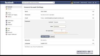 How to Change Your Facebook Password