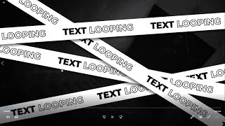 Loop Text animation tutorial in after effect