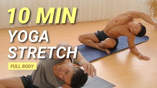 10分鐘瑜珈伸展│跟我一起舒緩緊繃的肌肉吧！ft. Neil│10 MIN FULL BODY YOGA STRETCH WITH NEIL