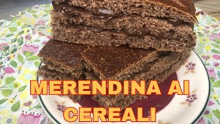 La Merendina dei Sogni: Merendina ai Cereali con Crema di Cacao e Caffè, un Tripudio di Golosità!