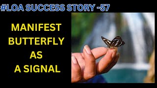 MANIFEST #butterfly AS A SIGN FROM #universe .#lawofattractioninhindi #manifestation #spirituality