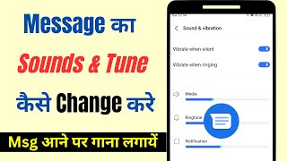 Message aane par gana kaise lagaen | Message Ka Tone kaise badle 2024 | message new song set 2024