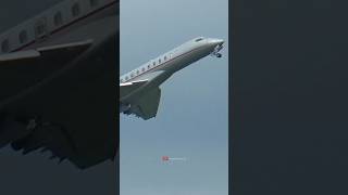 BOMBARDIER GLOBAL 7500 VISTA JET TAKE OFF RUNWAY 21 SULTAN HASANUDDIN INTERNATIONAL AIRPORT