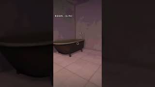 Why is there a washer in the bathroom!? #roblox #scary #funny #explore #shorts