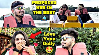 Finally Dolly ko ‘PROPOSE’ krdiya Boat par 🤩 Kya woh accept kregi mera proposal?