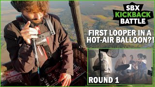 I filmed a video in the sky!!! |  ROBIN VS KRISTOF Behind The Scenes | SBX Kickback Battle