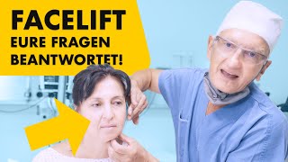 Ich beantworte EURE Facelift Fragen! | Q&A | Dr. Jungwirth - Plastische Chirurgie