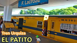 Viajando en EL AMARILLO PATITO 🦆 | Línea Urquiza