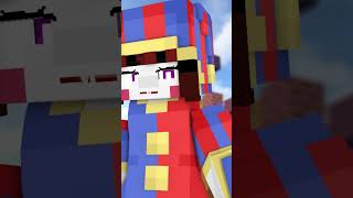 ara ara meme pomni and ein cute -minecraft animation #shorts