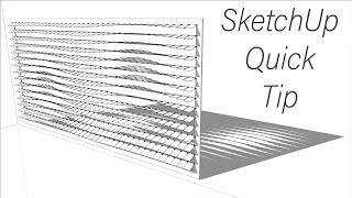 SketchUp Quick Tip - Scale By Tool - TutorialsUp