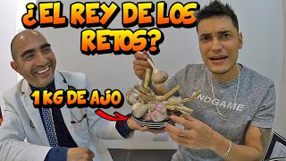 UN DOCTOR ME RETA A COMER TODO ESTE AJO *El también lo hace* - TATTO VLOGS