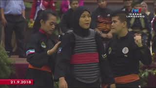 SUKMA Perak 2018: Final Pencak Silat - Women’s Class D (Sabah vs Perak)