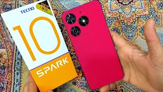 Tecno Spark 10 Magic Red 8+8=16gb ram Unboxing