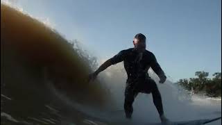 Chris Hemswoth having a Fun day Sharing waves with his Kids and Mates..