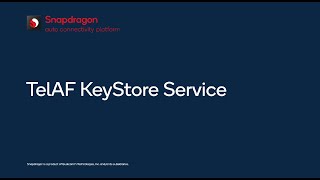 TelAF KeyStore Service