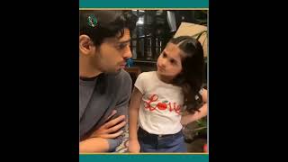 This Adorable Video of Siddarth and Little #Dimple is too Cute to be Missed | Recon Click