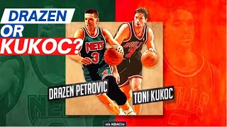 DRAZEN PETROVIC OR TONI KUKOC? (LIVE Discussion)