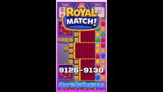 Royal Match Level 9126 9127 9128 9129 9130 - No Boosters Gameplay