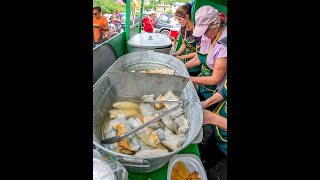 Festival de Pasteles 🫔🌯 de Orocovis 🇵🇷 Cerdo.. Yuca.. Pollo.. hasta de Arroz ❤️🍙 Riquiisimos Pastele