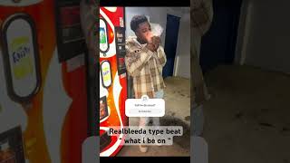 REALBLEEDA TYPE BEAT “ WHAT I BE ON “ #shorts #typebeat #reableeda #shortsclip