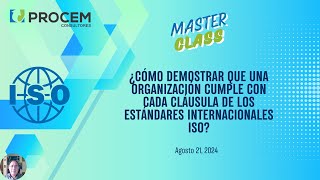 Cómo dar cumplimiento con estándares #másterclass