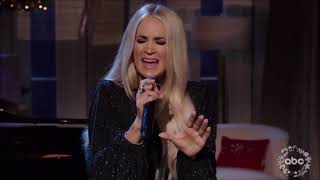 Carrie Underwood Sings "Mary did You know" Live Concert Performance November 2021