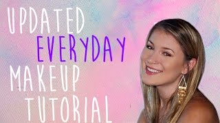 UPDATED EVERYDAY MAKEUP TUTORIAL | JESSI SMILES