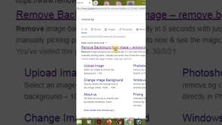 remove photo background || change photo background || how to #shortsfeed #computer