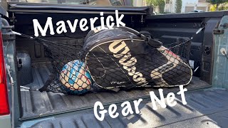 Ford Maverick Muslogy Truck Bed Cargo Net.