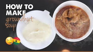 HOW TO MAKE THE PERFECT GROUNDNUT SOUP || NKATIE KWAN || LIFEASVKNOWSIT