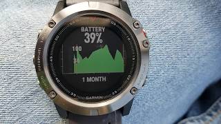 Garmin battrey widget review