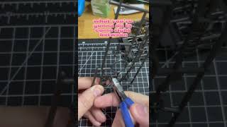 You’re cutting your pieces of the runner the wrong way #gunpla #gundam #models #plamo #howto