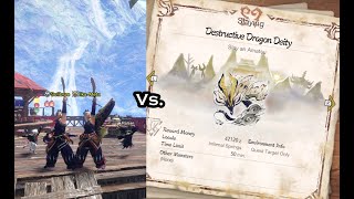 MHRS - Team Metabrae Vs. MR 6★ "Destructive Dragon Deity" [Sword & Shield and Switch Axe]