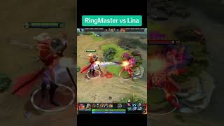 RingMaster vs Lina #dota2 #dota21x1 #dota2carry #dota2highlights #dota #recommendations