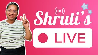 shruti rajput is going live!