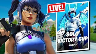 🔴 SOLO VICTORY CUP *LIVE* Open Qualifiers Gameplay! Fortnite Battle Royale