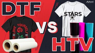 Direct to Film vs Heat Transfer Vinyl: What's the Difference?