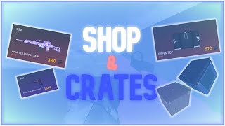 New *SHOP & CRATES* in Roblox Jailbird!!!