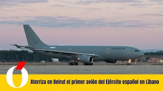 Aterriza en Beirut el primero de los aviones del Ejército que evacuará a los españoles del Líbano