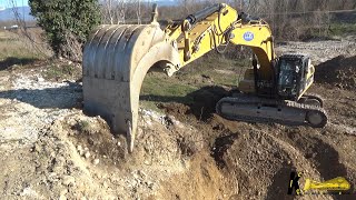 CATERPILLAR 336D EXCAVATOR Digging TopSoil #excavator #caterpillar #heavyequipment #digger